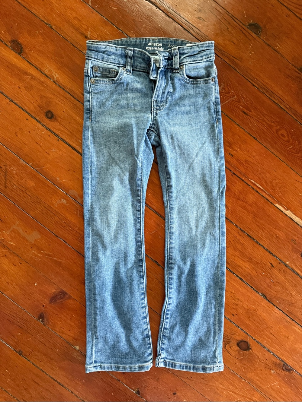 Amazon Light Blue Kids Denim Jeans - Straight Fit